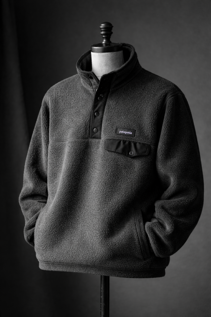 Patagonia Synchilla Snap-T on a mannequin