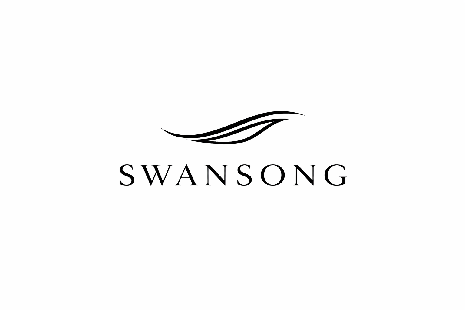 Logo for the wholesale apparel supplier Swansong